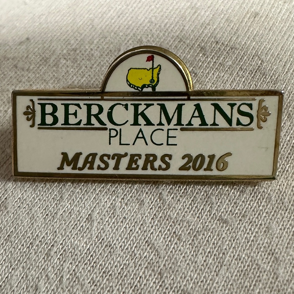 2016 Berckmans Place Pin